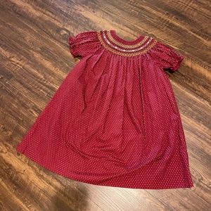 ROSALINA - SMOCKED BISHOP DRESS/GOWN - PERFECT FOR FALL HOLIDAYS